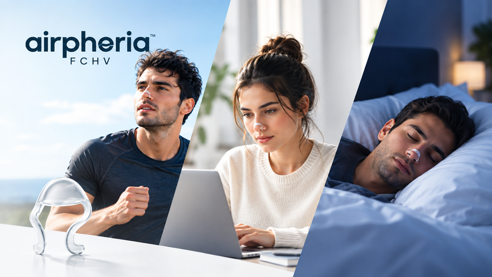 موارد استفاده از گیره تنفسی airphoria